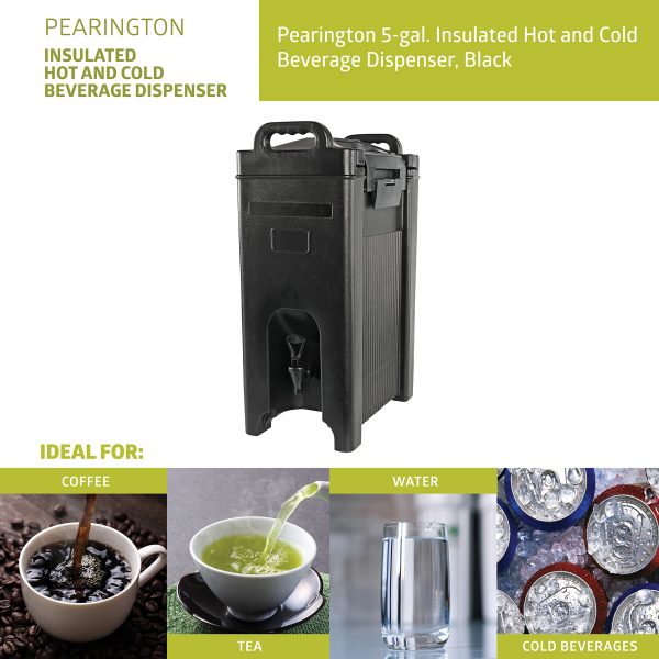 Pearington 5 gal Insulated Beverage Dispenser - Image 2