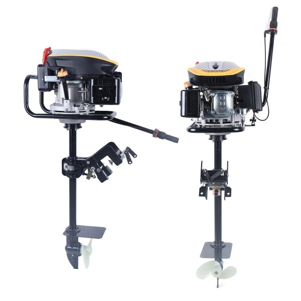 4 Stroke 3.2KW Outboard Boat Motor Engine & Air Cooling System Heavy Duty - Image 11