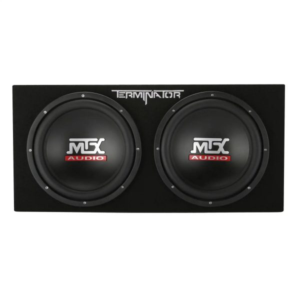 MTX TNE212DV 12-Inch 2000-W Max Audio Dual Loaded Subwoofer Enclosure (4 Pack) - Image 3