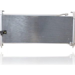 A/C Condenser - Pacific Best Inc. Fit/For 4236 88-91 Honda Civic/CR-X - Serpentine - 80100SH3A1A