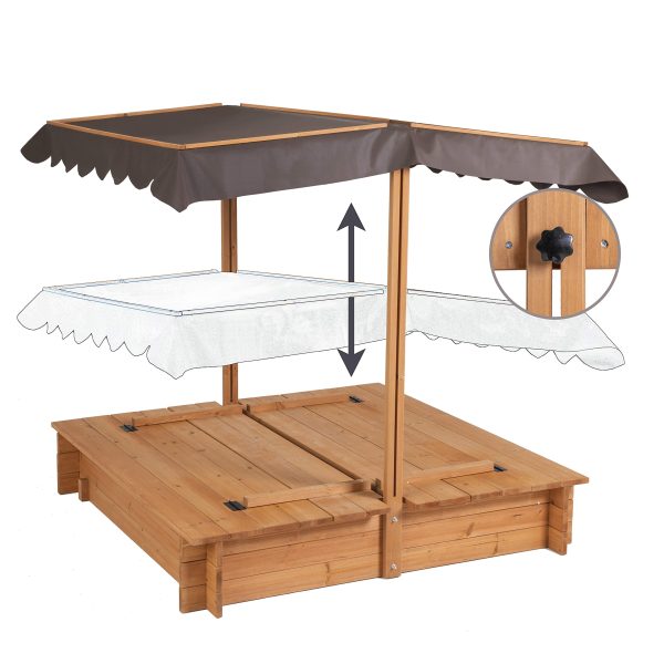 BIRASIL Sandbox Backyard Outdoor Natural - Image 6