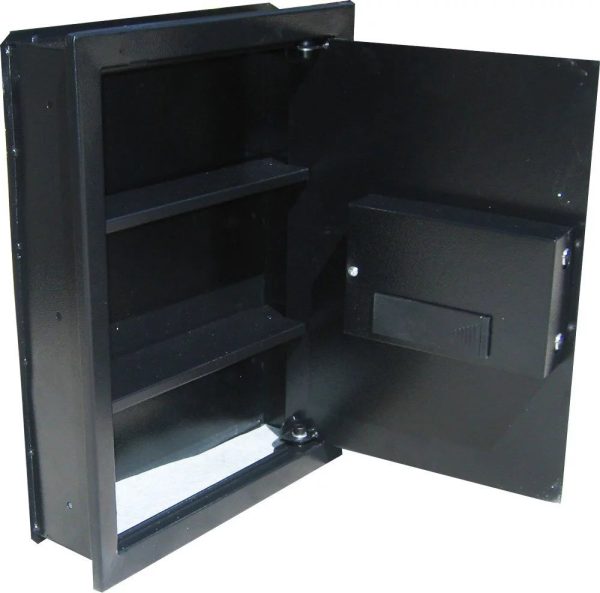 ABLEHOME FINGERPRINT BIOMETRIC ELECTRONIC RECESSED HIDDEN WALL SAFE SECURITY BOX GUN CASH - Image 4