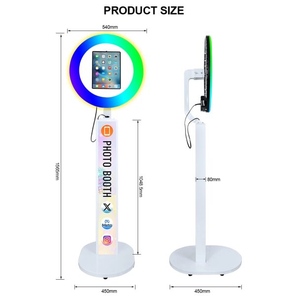 Ipad Photo Booth Selfie Photobooth Machine for Wedding Ipad PhotoBooth Weddings Parties Events - Image 10