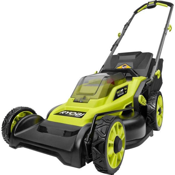 RYOBI ONE+ HP 18V Brushless 16 in. Cordless Battery Walk Behind Push Lawn Mower with (2) 4.0 Ah Batteries and (1) Charger P1190 - Image 9