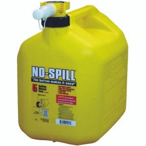 No Spill No Spill 1457 Diesel Gas Can, 5 Gallon Plastic, Yellow
