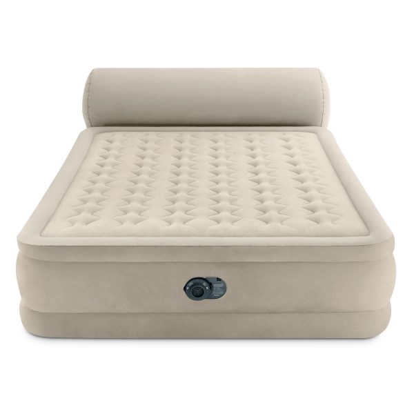 Intex Durabeam Headboard 18 Queen Air Mattress with Built-in Pump - Image 3