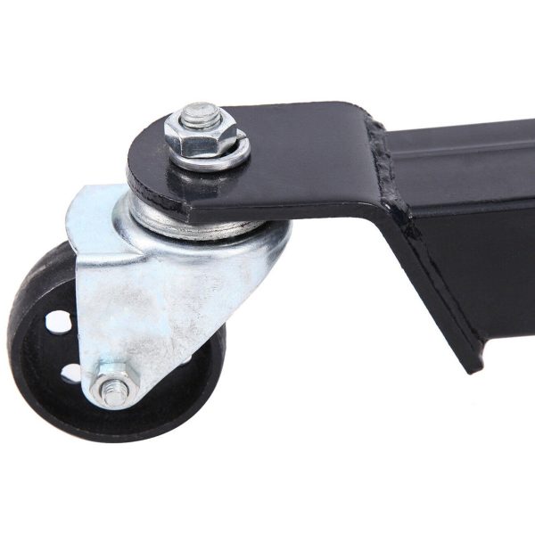 JSTUOKE 1660 Pounds Hydraulic Car Transmission Jack Vertical Lift with 360° Swivel Wheel Pedal ,Blue,33"-70"(0.75Ton) - Image 12