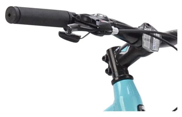 Genesis 26-inch Vallaro Women's Aluminum Mountain Bike, Light Blue - Image 5