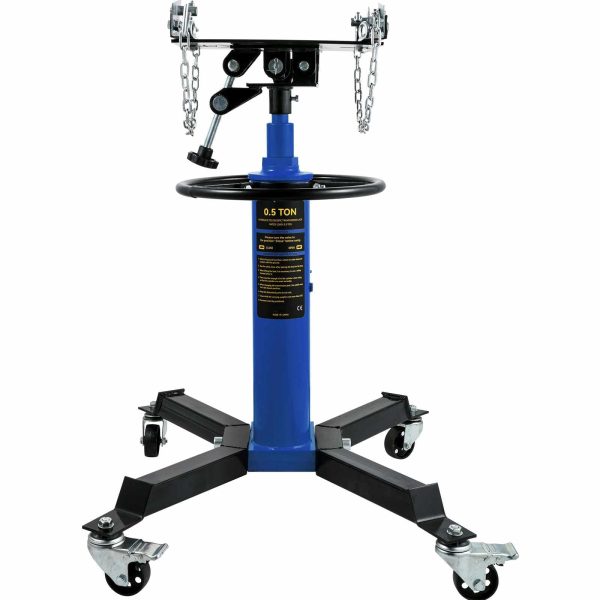 BENTISM Transmission Jack 1100 lbs 2-Stage Hydraulic High Lift Vertical Telescopic,Blue - Image 9