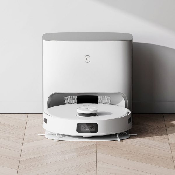 ECOVACS Robotics - DEEBOT T10+ Wi-Fi Connected Robot Vacuum & Mop with Auto Empty, Laser Mapping and AI Object Recognition and Avoidance - WHITE - Image 6