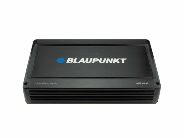 Blaupunkt AMP3000D 3000W Monoblock Class D Stereo Car Audio Amp + 4 Ga Amp Kit Bundle - Image 2