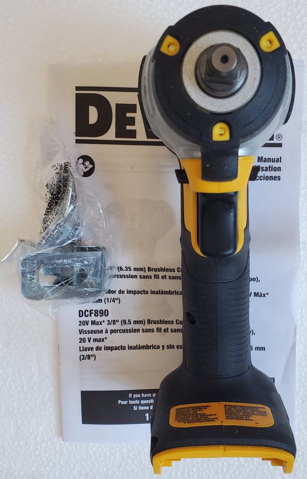 Dewalt DCF911B 20V MAX 1/2" Cordless Impact Wrench - Image 3