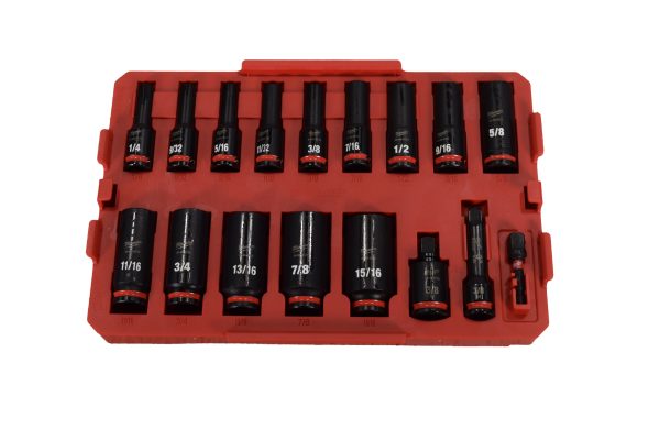 Milwaukee Impact Duty 3/8" Drive 36-Piece Metric and SAE Socket Set - Image 5