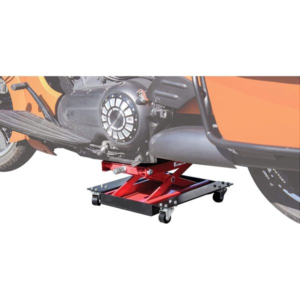 Extreme Max 5001.5059 Wide 1100 Pound Motorcycle Scissor Platform Lift Jack - Image 9