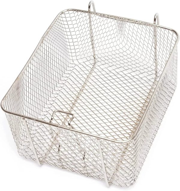 Miumaeov Stainless Steel Deep Fryer with Frying Baskets and Lid, 12.7QT/12L Capacity Countertop Deep Fryer, Frying Machine - Image 8