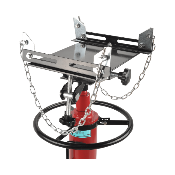 FGJQEFG Transmission Jack 1100Lbs 2 Stage Hydraulic High Lift Vertical Telescopic 34" - 68" Adjustable Height with Foot Pedal Wheels - Image 5