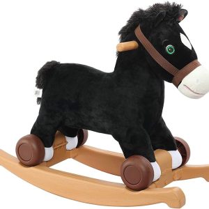 Rockin Rider Cocoa Plush Ride