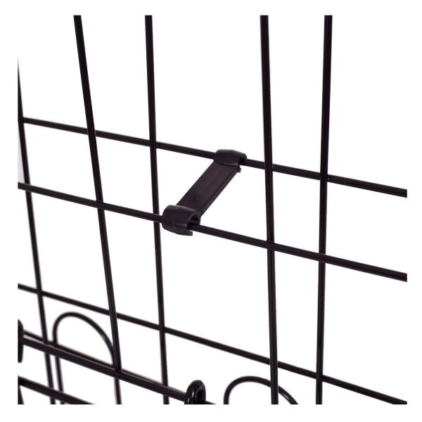 Costway Folding Shopping Cart Jumbo Basket with Swivel Wheels - Image 8