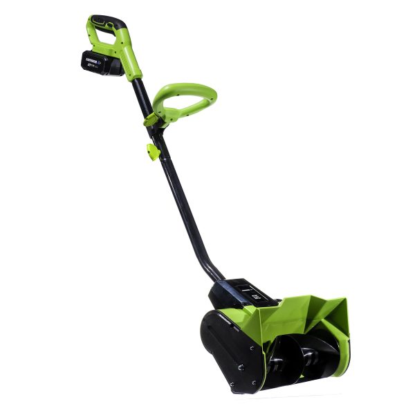 Earthwise Power Tools by ALM 20-Volt 12-Inch Cordless Electric Snow Thrower - Image 2