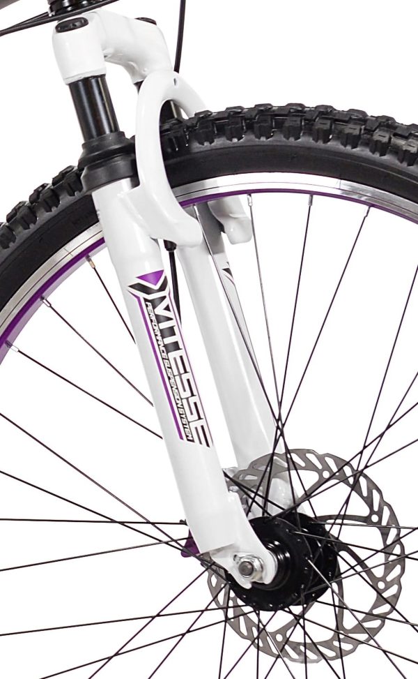 Genesis 26" Whirlwind Women's Mountain Bike, Gray - Image 4
