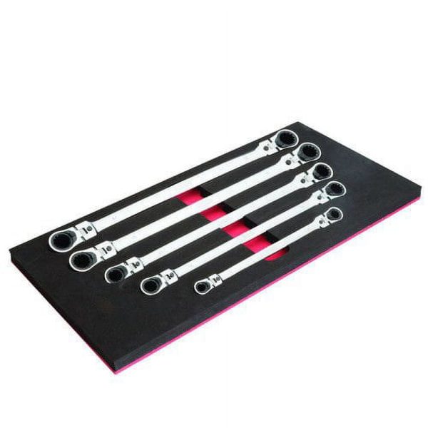 E-Z Red Headlock 5pc Metric Box Wr Set - Image 2