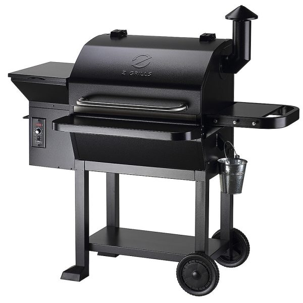 Z Grills - Wood Pellet Grill and Smoker 1060 sq. in. - Black - Image 2