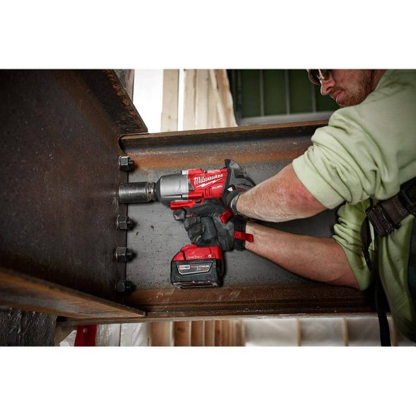 M18 FUEL ONE-KEY 18V Lithium-Ion Brushless Cordless 3/4 in. Impact Wrench with Friction Ring (Tool-Only) 2864-20 - Image 8