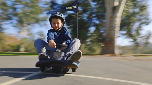 Razor Crazy Cart Shift - 12V Electric Drifting Go Kart for Kids - New High/Low Speed Switch and Simplified Drifting System - Image 15