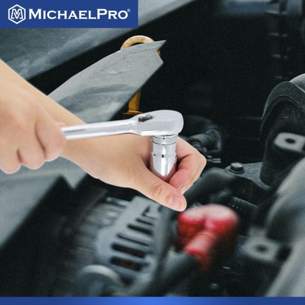 MICHAELPRO MP005004 101 PIECES 3/8-INCH AND 1/4-INCH DRIVE SOCKET SET - Image 2
