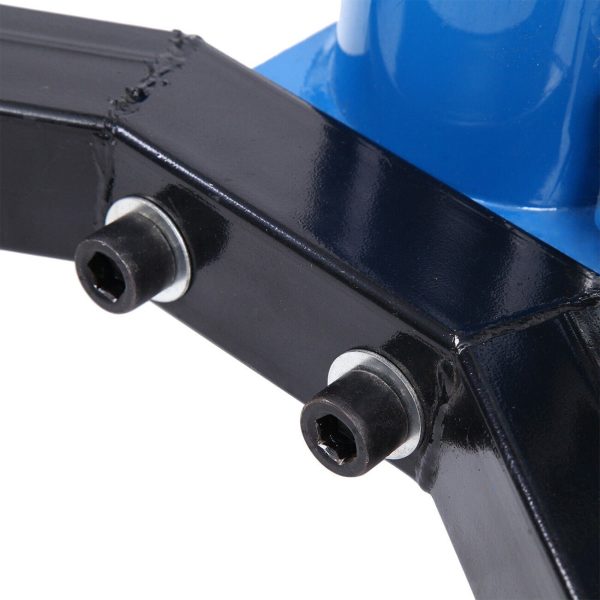 JSTUOKE 1660 Pounds Hydraulic Car Transmission Jack Vertical Lift with 360° Swivel Wheel Pedal ,Blue,33"-70"(0.75Ton) - Image 2