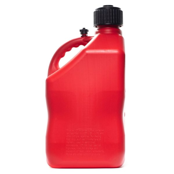 VP Racing Fuels 35160 Motorsport 5 Gallon Square Plastic Utility Jug Red w/ 14 Inch Deluxe Hose (4 Pack) - Image 7