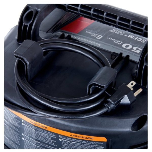 Porter-Cable C2002-ECOM 0.8 HP 6 Gallon Oil-Free Pancake Air Compressor - Image 5