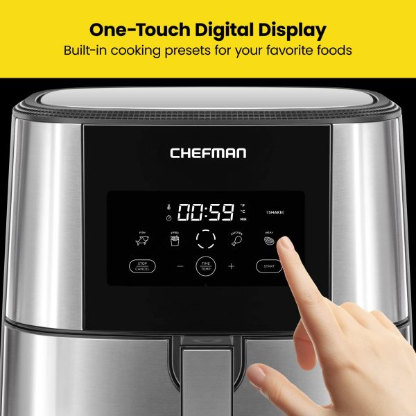 Chefman TurboFry Air Fryer Dishwasher - Image 6