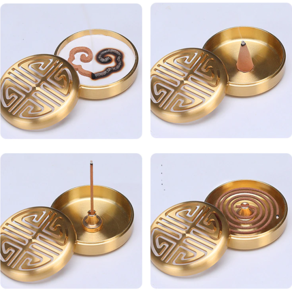 Powder Incense Burner Brass Kit - Image 2