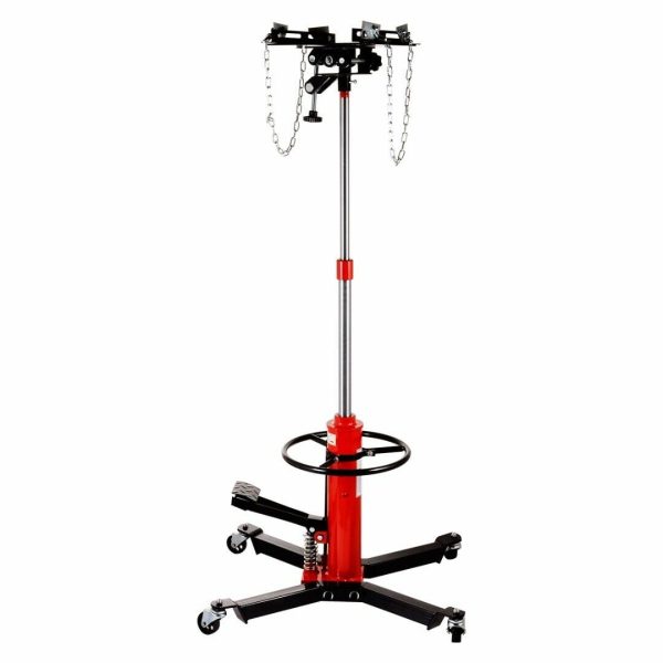 JSTUOKE Hydraulic Car Transmission Jack Vertical Lift,1660 Pounds,360°Rotating Wheel Lift,Red - Image 3