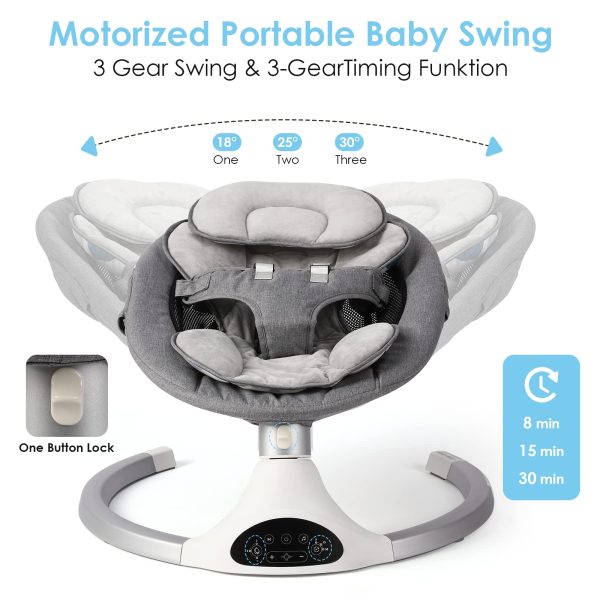 Infants Harness Bluetooth Support Lullabies - Image 3