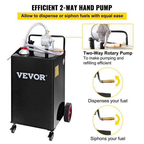 VEVOR 35 Gallon Gas Caddy - Image 3