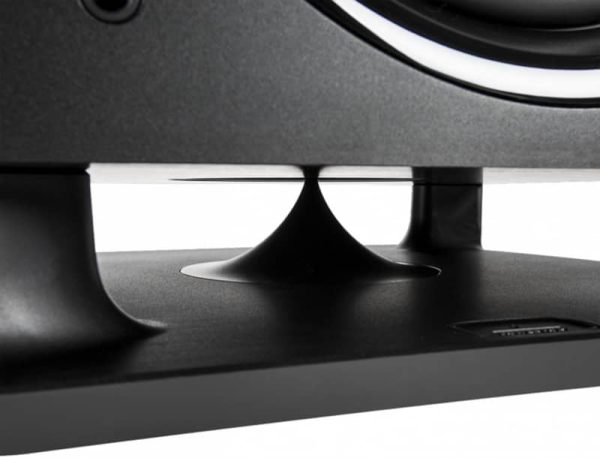Polk Audio HTS 12 Powered Washed Black Walnut Subwoofer - Image 7