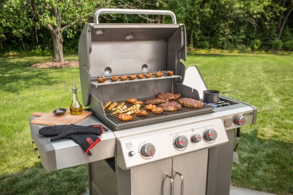 Weber - Genesis II S-335 3-Burner Propane Gas Grill - Stainless Steel - Image 12