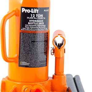 Pro-Lift 12 Ton Hydraulic Bottle Jack - Portable Car Jack 24000 Lbs Capacity with Pump Handle for Car Sedans SUV