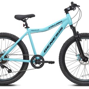 Genesis 26-inch Vallaro Women's Aluminum Mountain Bike, Light Blue