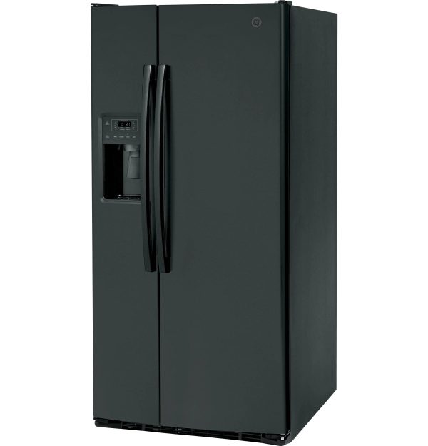 GE APPLIANCES GSS23GGPBB side by side freestanding refrigerator - Image 4
