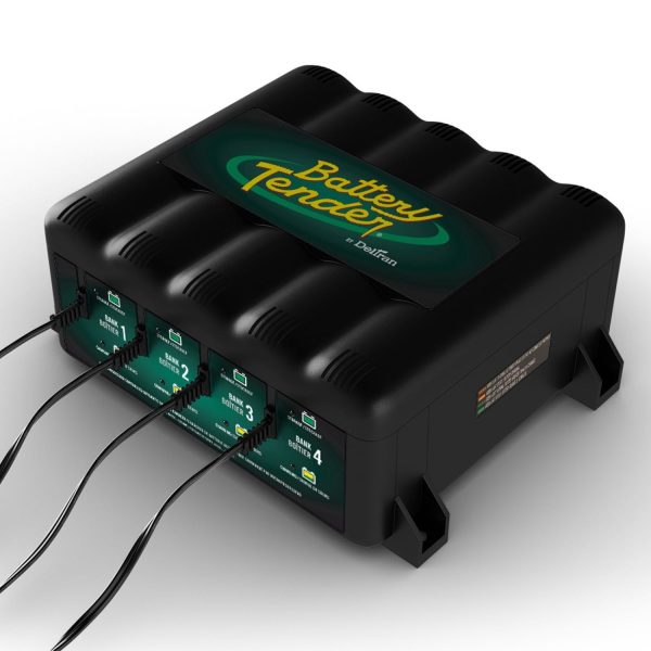 Battery Tender 4 Bank Multibank Charger - 5 AMP (1.25 AMPs Per Bank) - Smart 12V Multi Battery Charger and Maintainer - 021-0148-DL-WH - Image 6