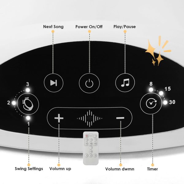 Infants Harness Bluetooth Support Lullabies - Image 5