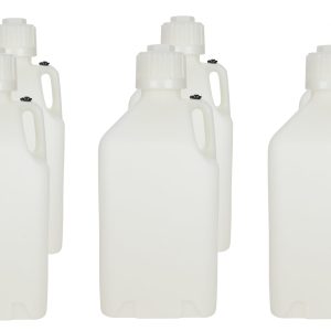 Utility Jug - 5-Gallon White - Case 6