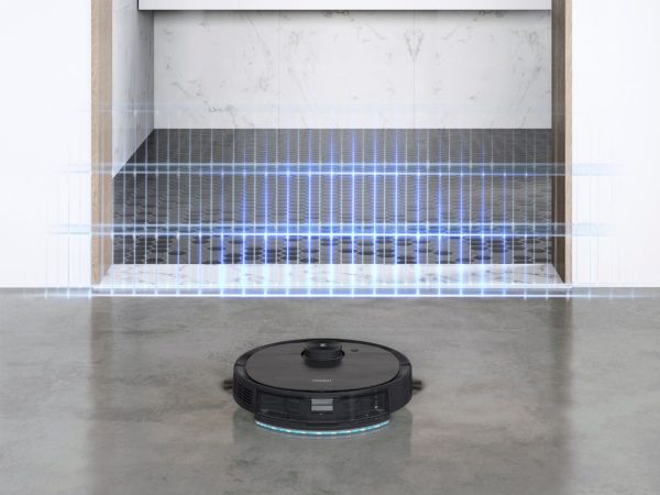 ECOVACS Robotics - DEEBOT T8 AIVI Vacuum & Mop Robot with Advanced Laser Mapping and AI Object Recognition & Avoidance - Black - Image 2