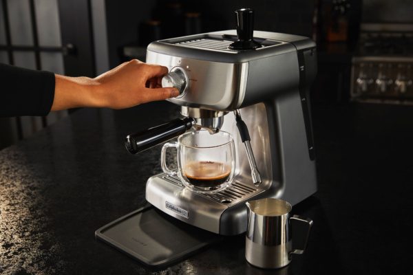 Calphalon 2090382 - Temp IQ Espresso Machine With Steam Wand - Stainless Steel - Image 8