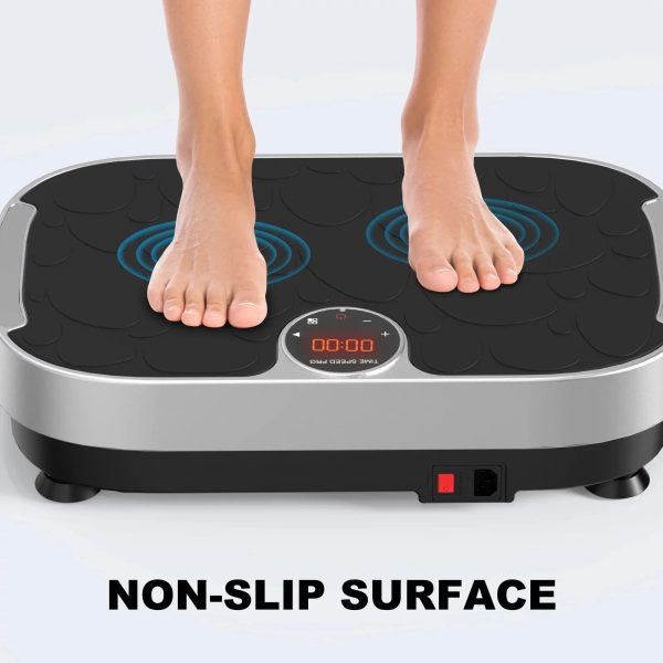 Vibration Plate Power Vibrate Fitness Platform Exercise Machine for Lymphatic Drainage Weight Loss Fat Burner with Loop Bands Remote Control RELIFE REBUILD YOUR LIFE - Image 8