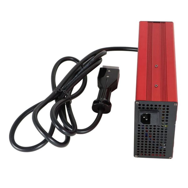 36V 18A Lead-Acid Battery Charger SB50 Style Plug Fit for Club Car Yamaha EZGO, Red - Image 3