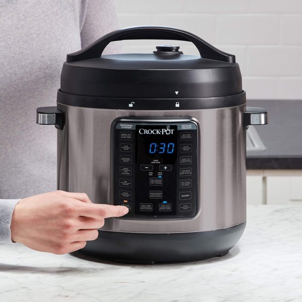 Crock Pot Multi Use Programmable Pressure Stainless - Image 2